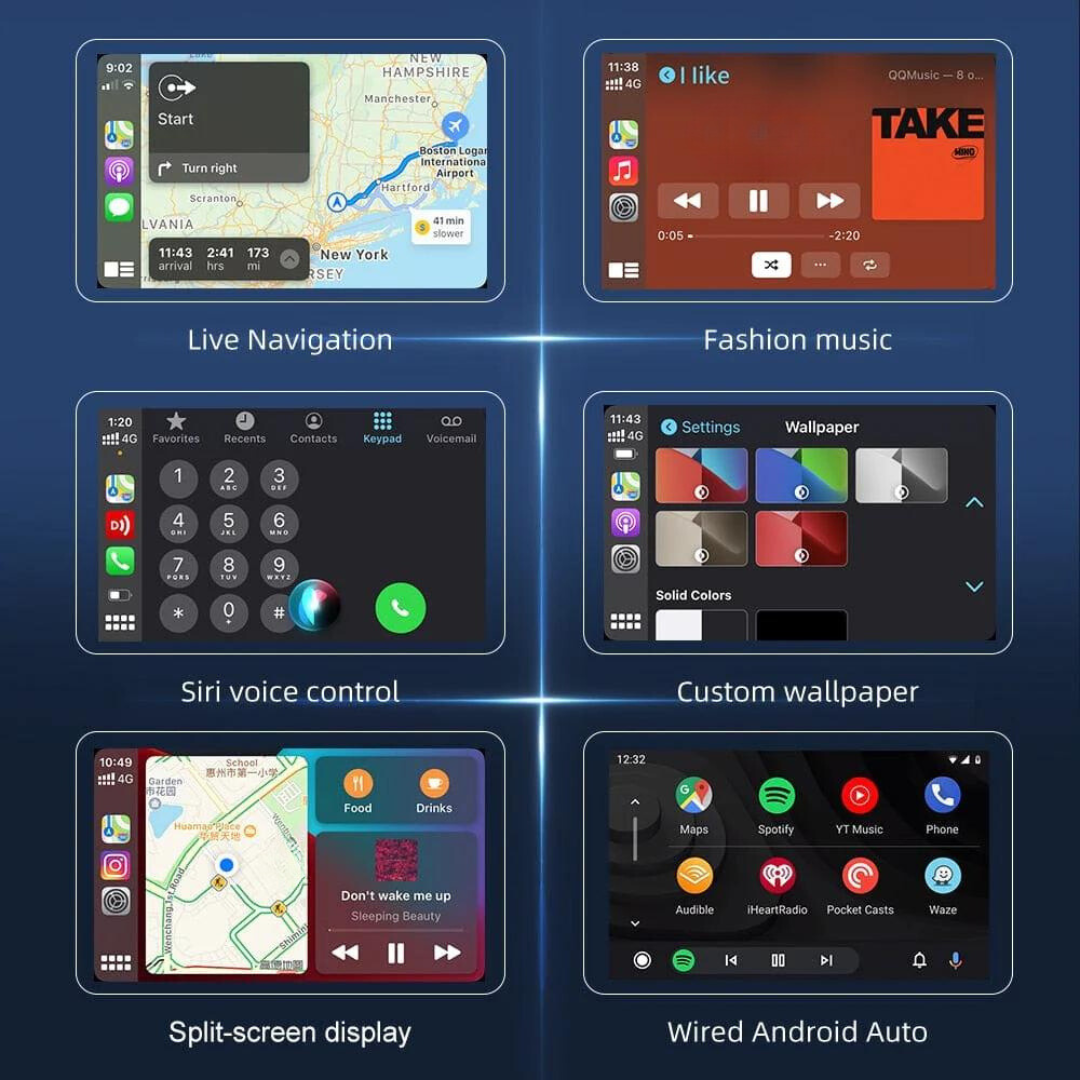 Borgenic Carlink™ | WIRELESS CARPLAY VOOR JE AUTO!