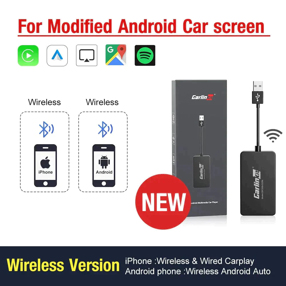 Borgenic Carlink™ | WIRELESS CARPLAY VOOR JE AUTO!
