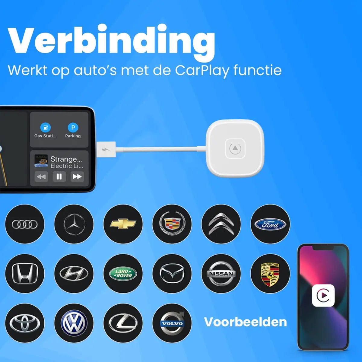 Borgenic Carlink Pro™ | WIRELESS CARPLAY VOOR JE AUTO! (ANDROID & IPHONE)