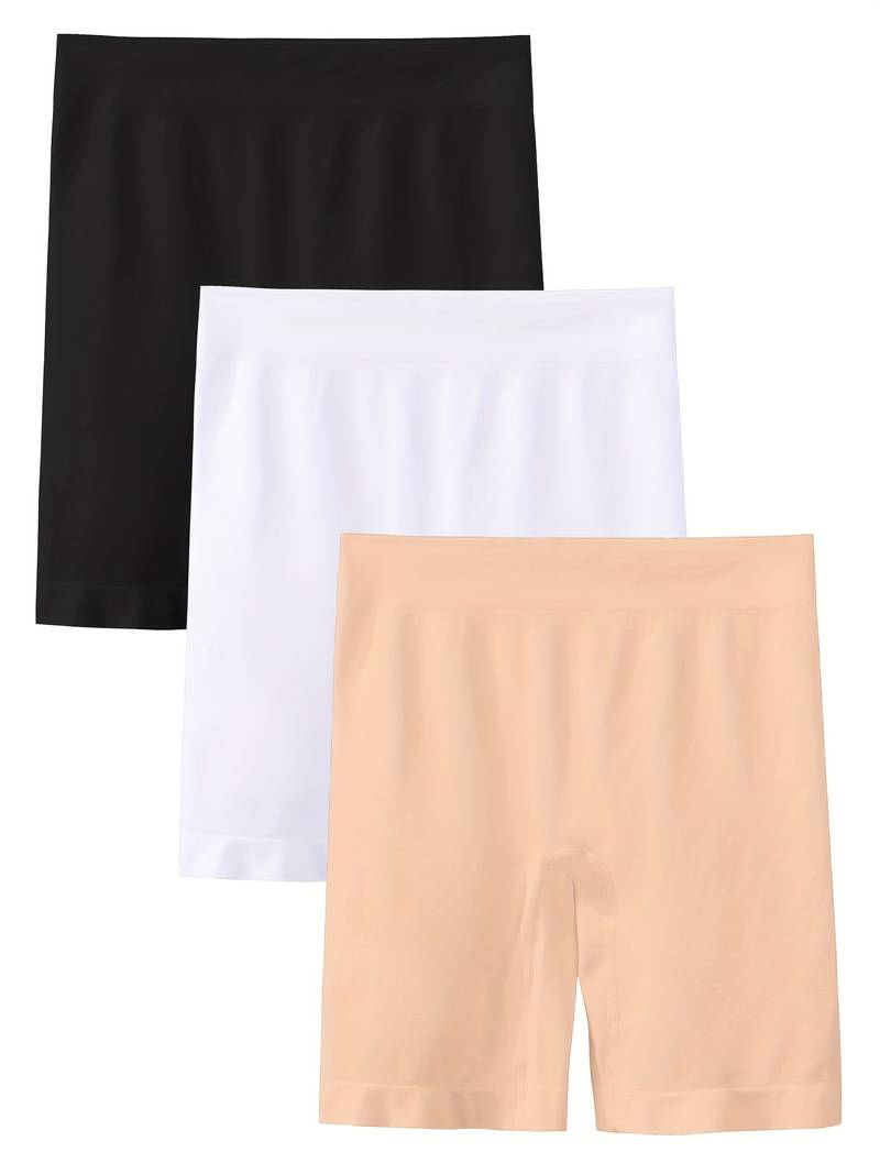 SmoothEssentials™ - Naadloze Effen Boyshort