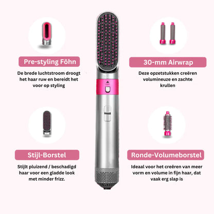 5 in 1 Hair Styler Pro™ | Nederlands Nr. 1 Dyson Alternatief