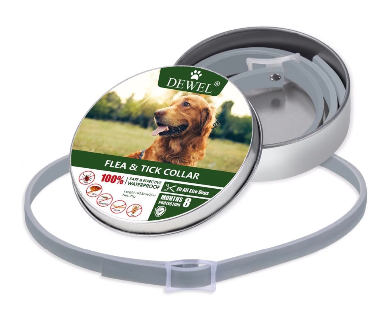 Banjer® Plantaardige teken- en vlooienband voor honden en katten