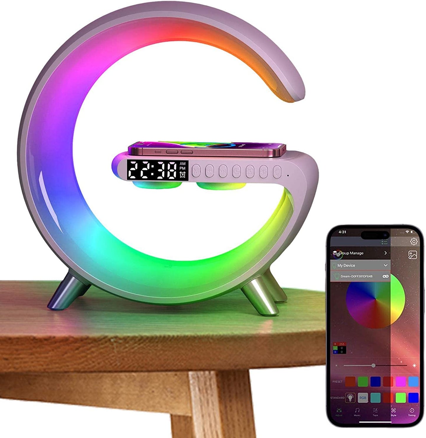 Trendline-oplaadlamp