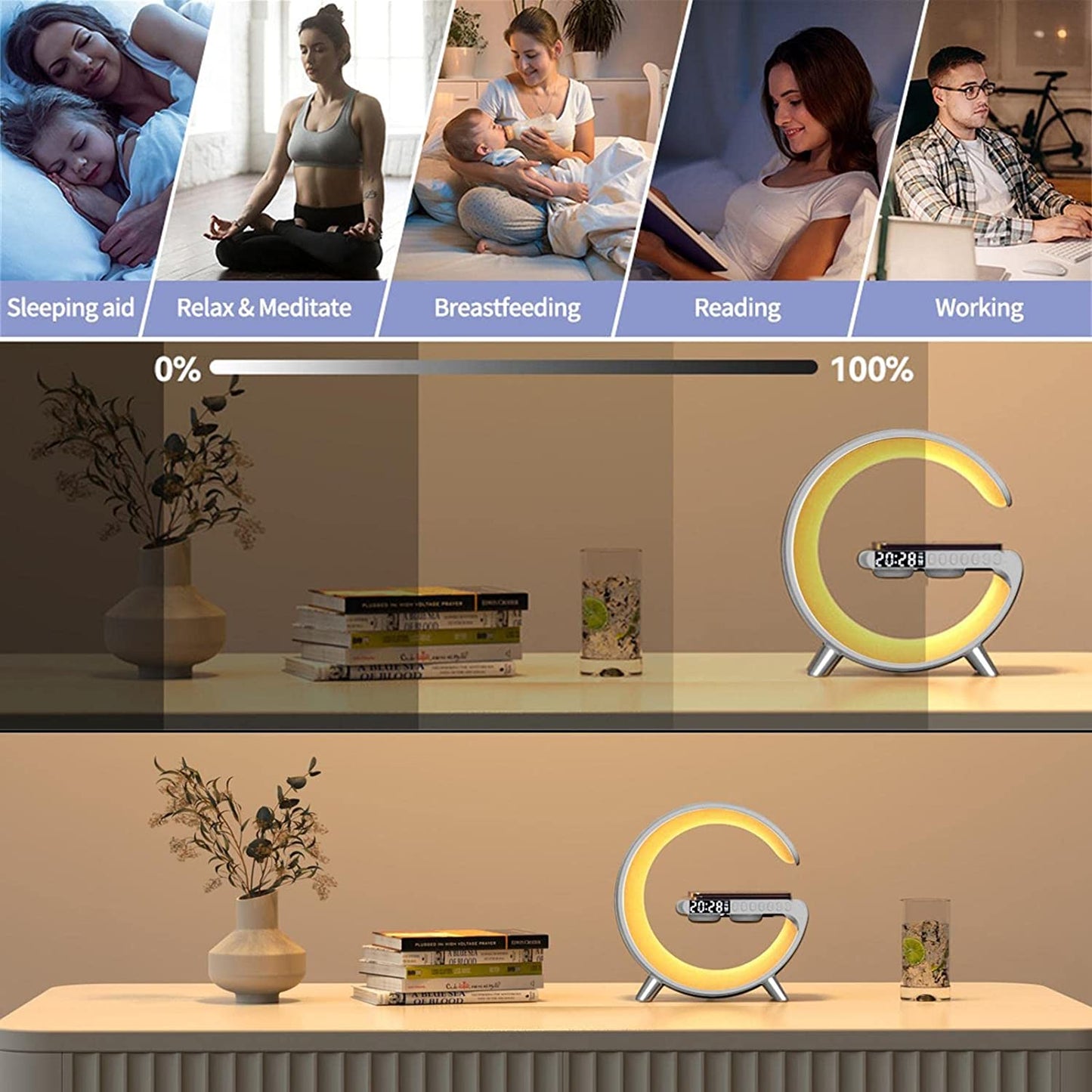 Trendline-oplaadlamp